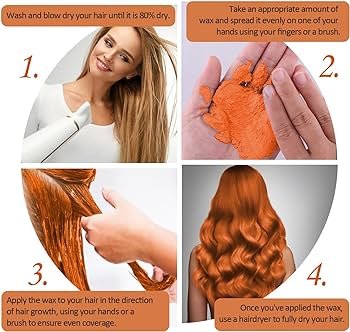 Can You Blow Dry Hair Color Wax