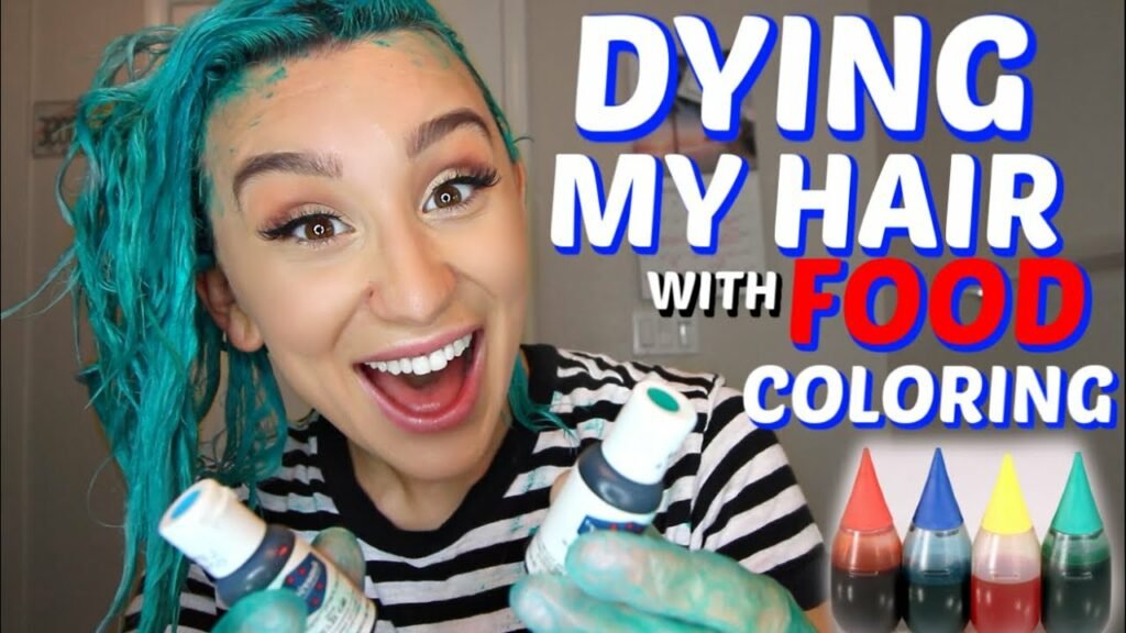 Can You Dye Your Hair With Food Coloring