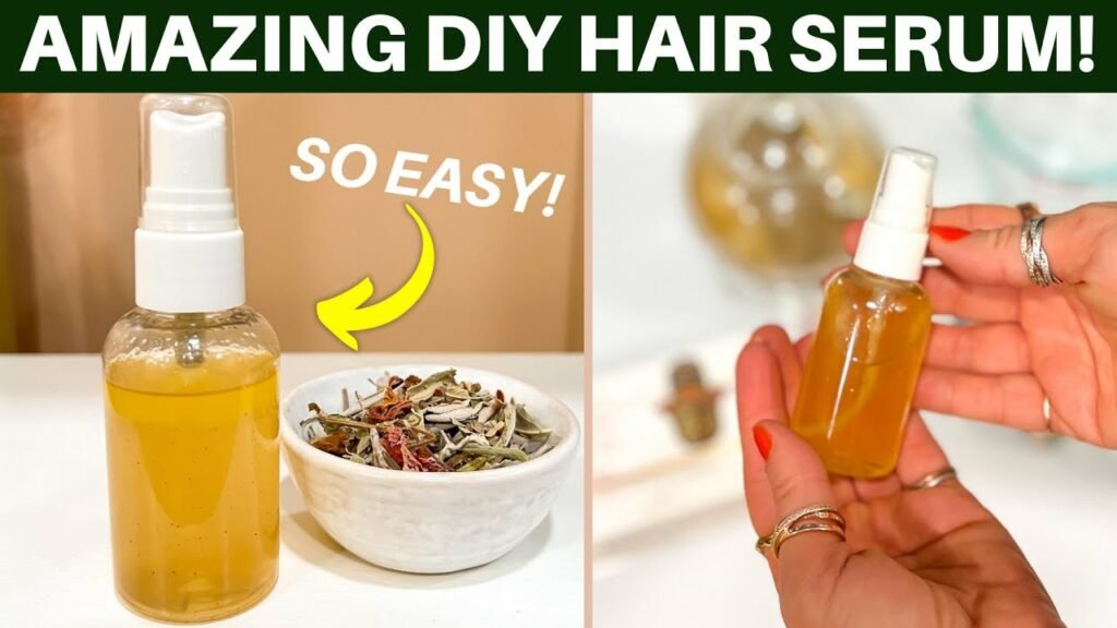 How to Make Hair Serum at Home