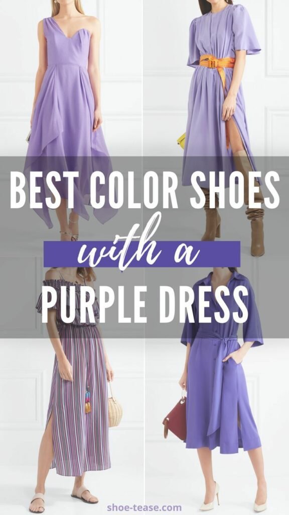 What Color Shoes to Wear With Lavender Dress