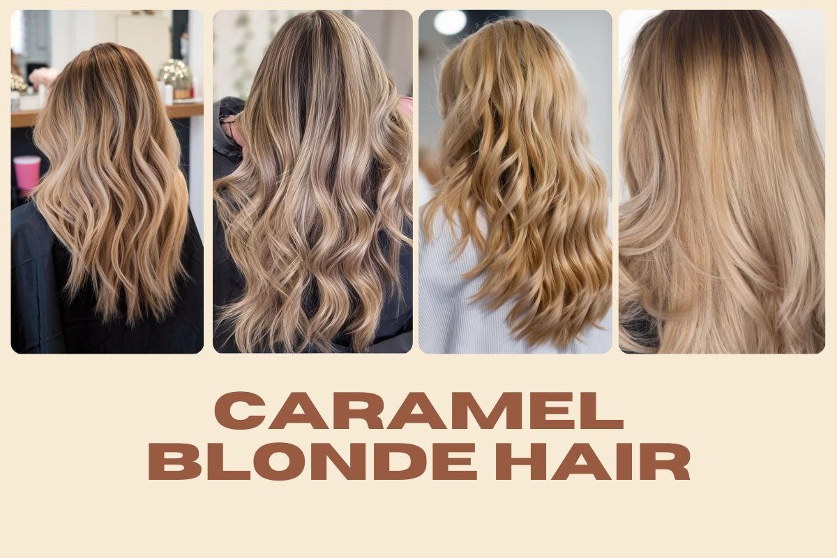 Sun Kissed Caramel Brown Hair With Blonde Highlights