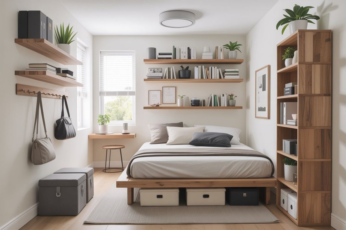 23 Small Space Storage Ideas That Actually Look Good