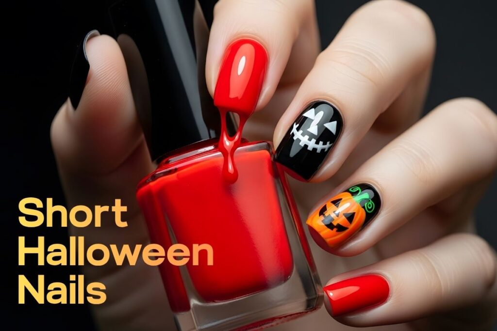 Short Halloween Nails