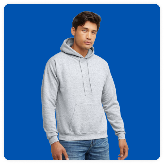 Hanes Fleece Hooded Sweatshirt