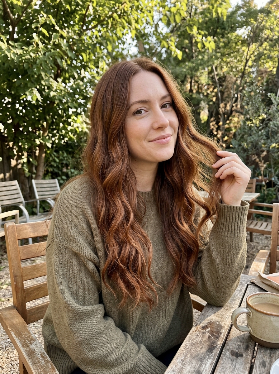 Classic Auburn hair color