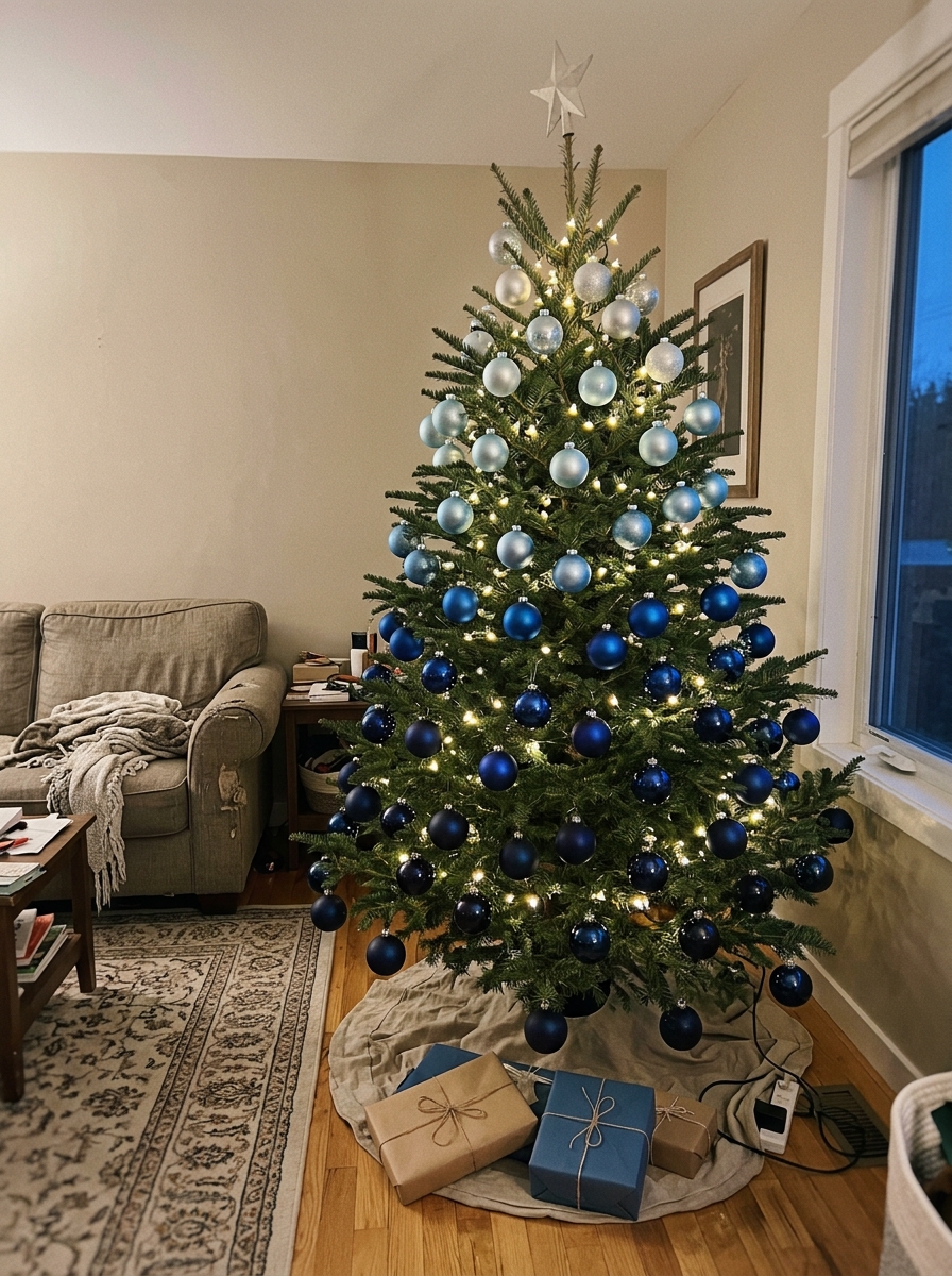 Blue Ombre Tree