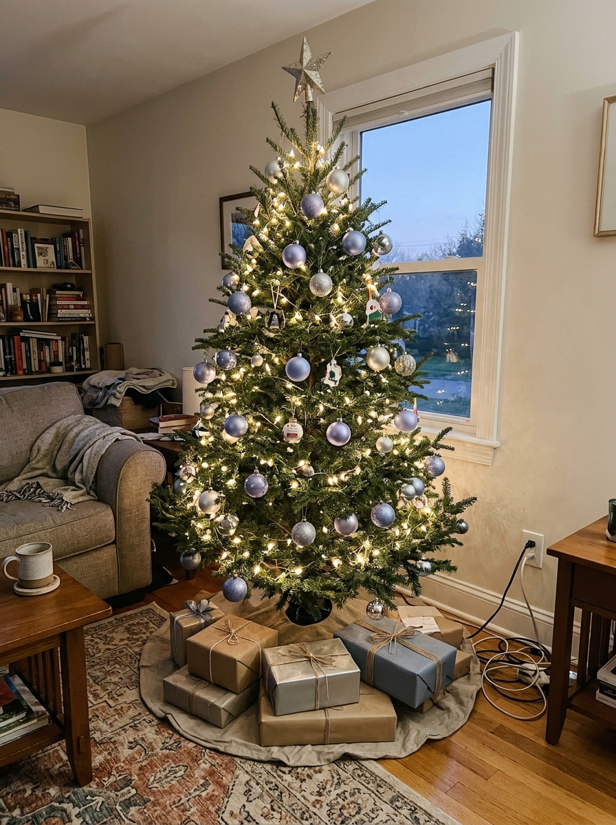 Periwinkle Blue Tree