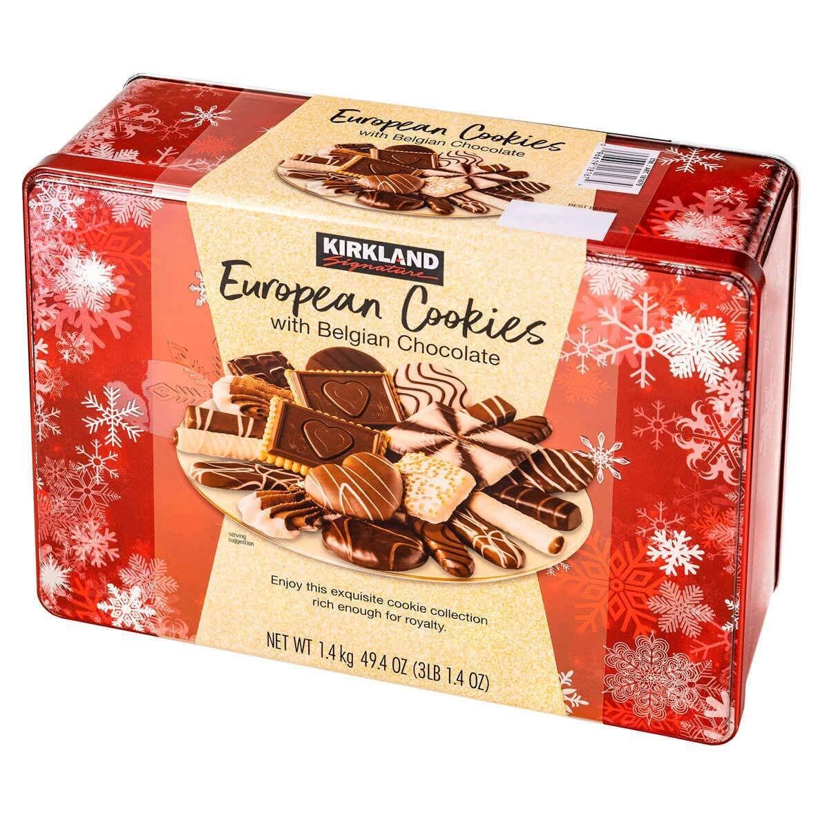 Luxury Assortment of European Cookies Tin