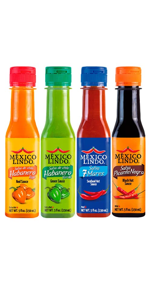 Mexico Lindo Hot Sauce Variety Pack