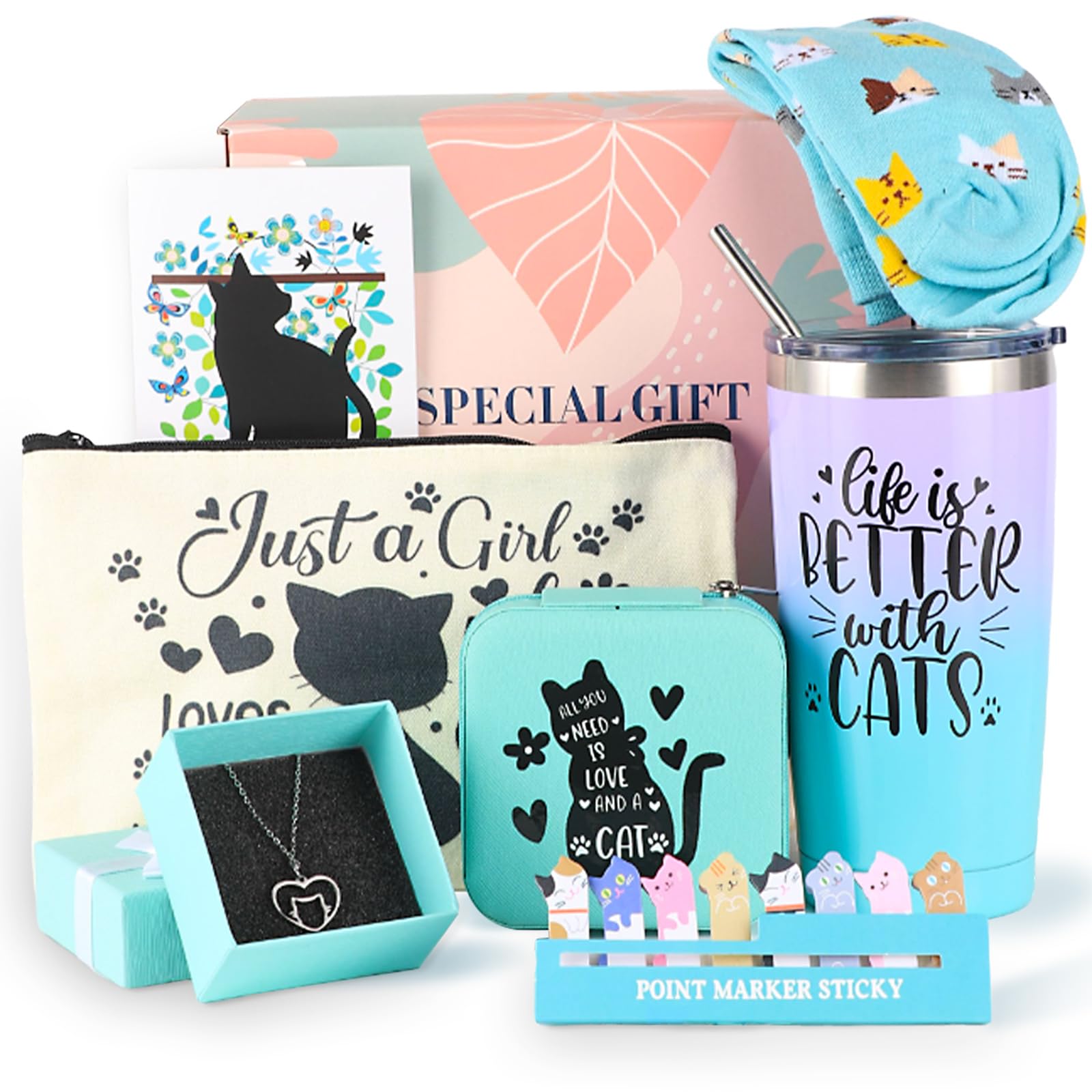 Cat Lover Gift Set for Women
