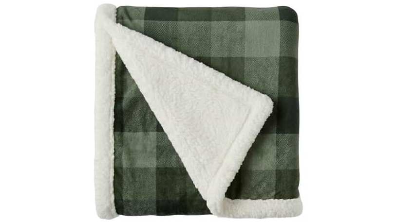 Eddie Bauer Plush Throw Blanket
