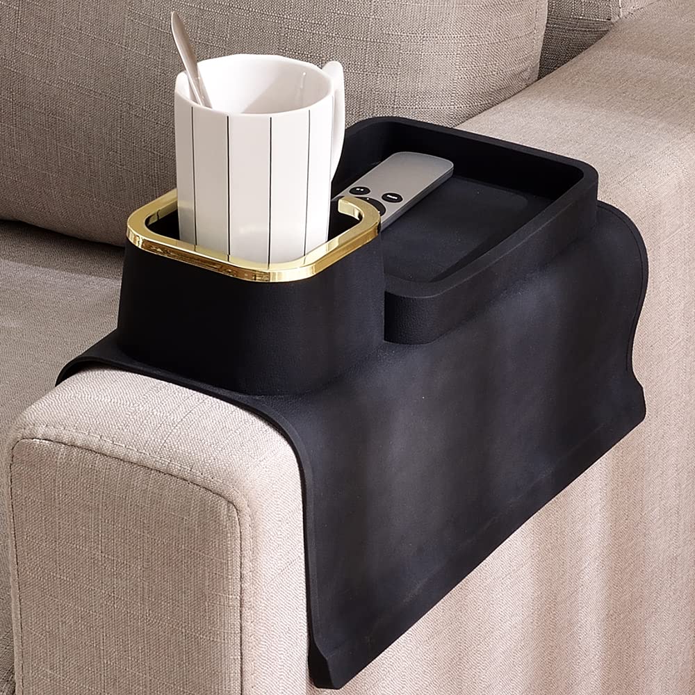 Elimiko Couch Cup Holder Tray