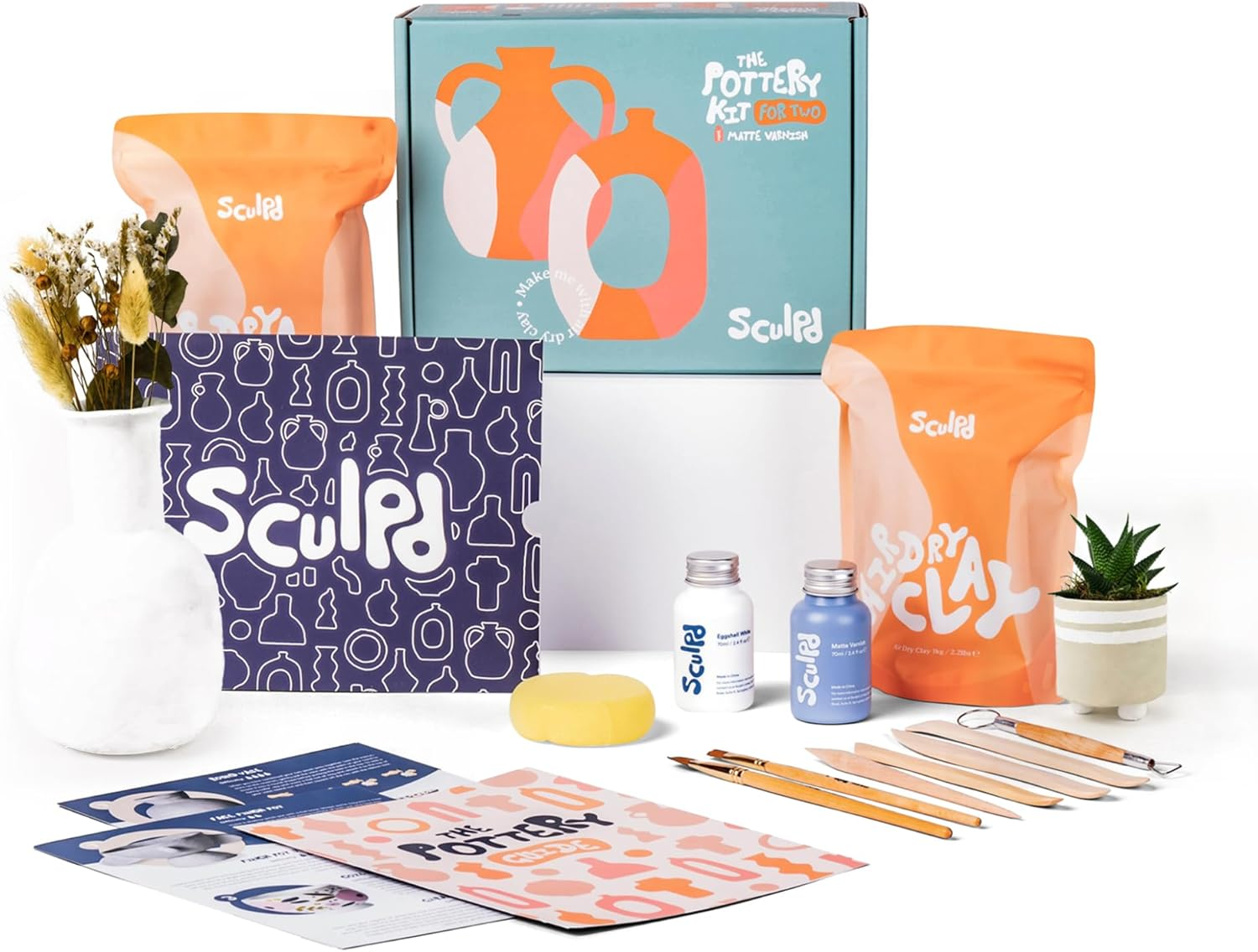 Sculpd Pottery Kit