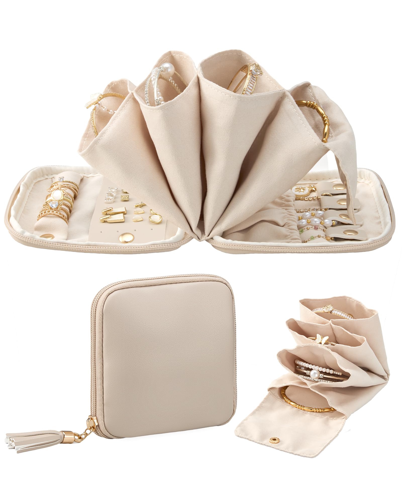 Lolalet Travel Jewelry Case Organizer