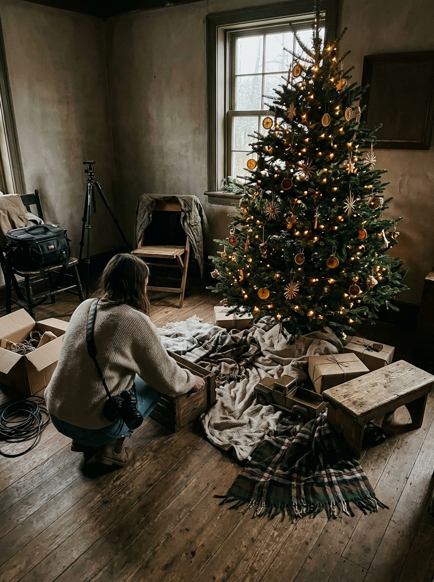 Christmas Tree Silhouette Set