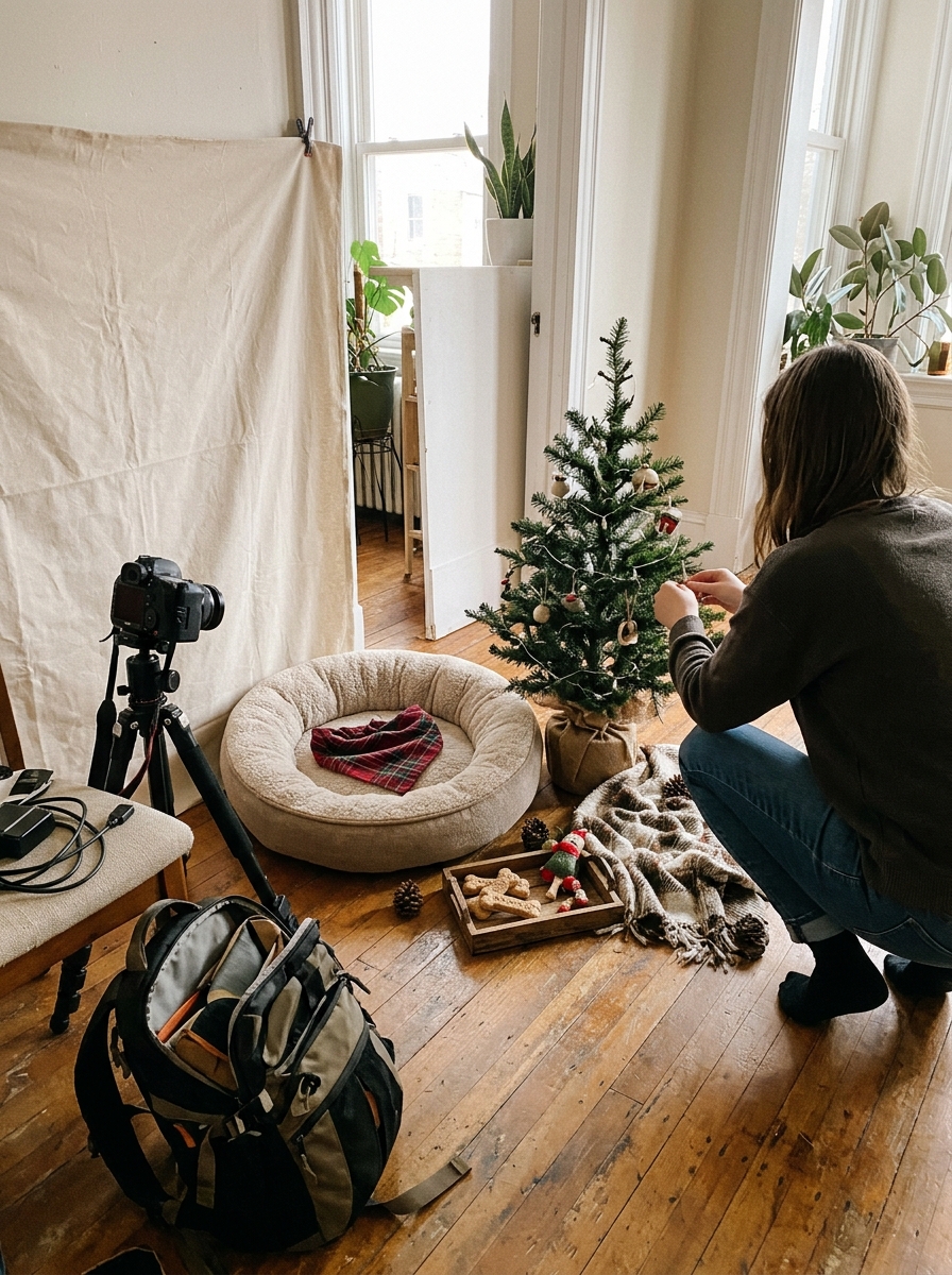 Pet Christmas Mini Session