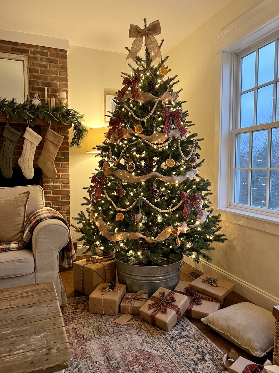 Rustic Farmhouse Tree
