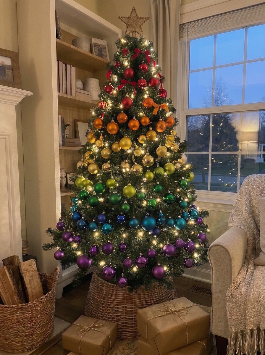 Rainbow Christmas Tree