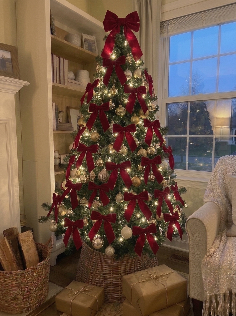 Velvet Bow Tree