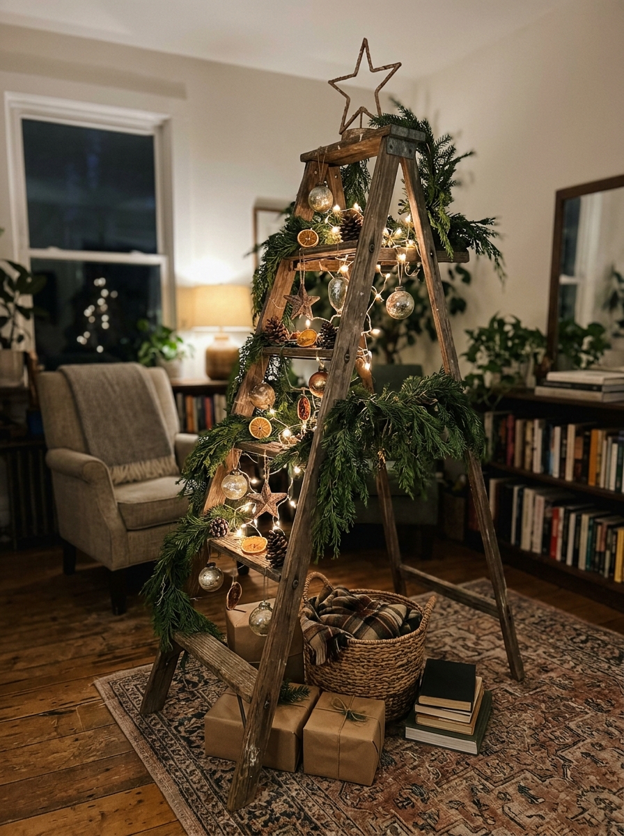Ladder Christmas Tree