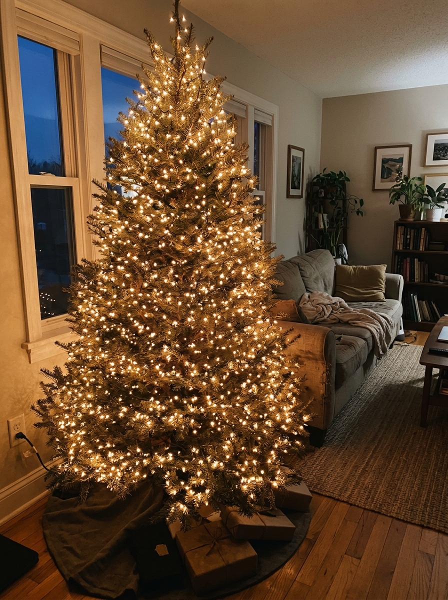 Fairy Light Only Tree