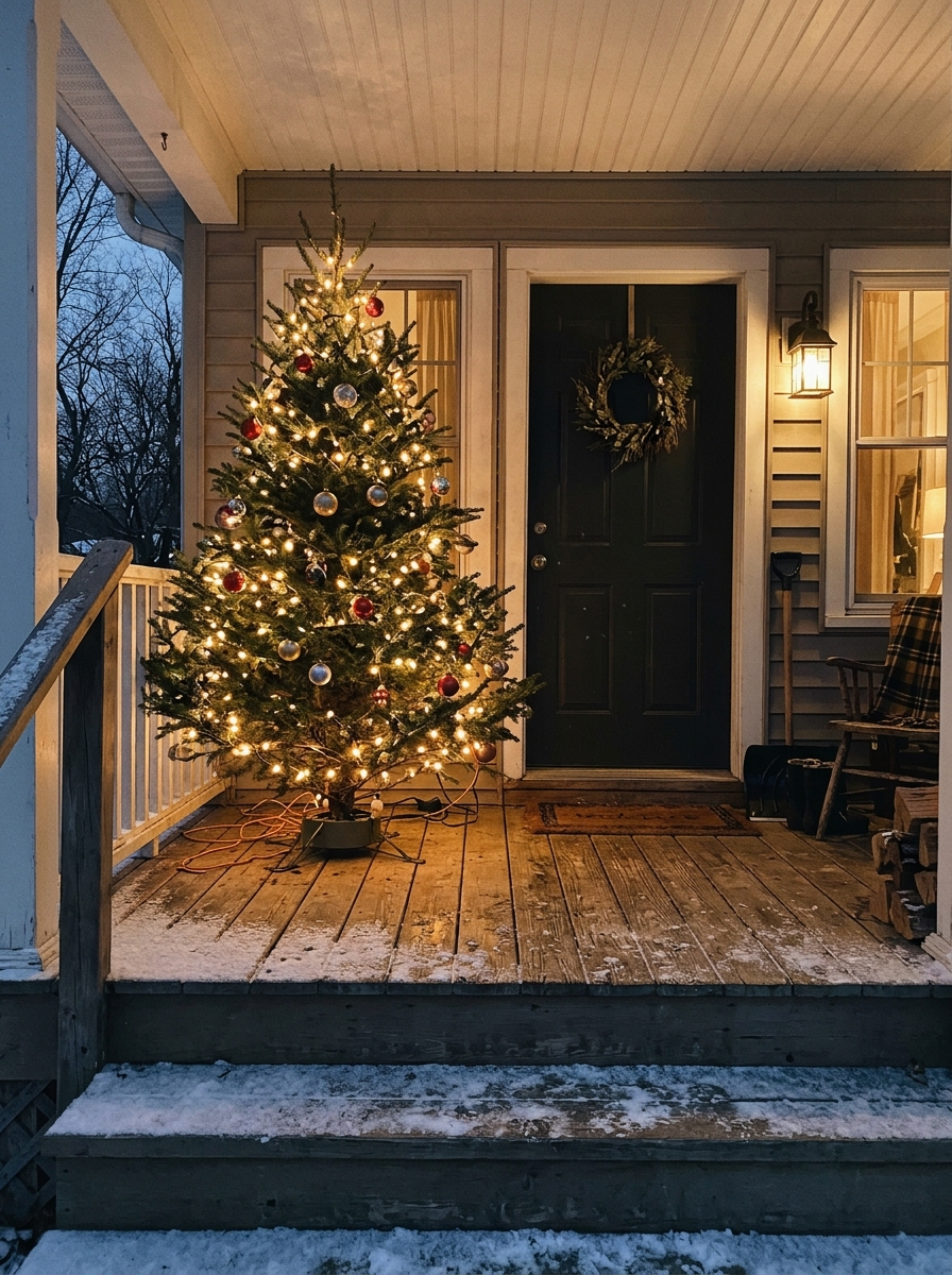 Outdoor Porch Tree