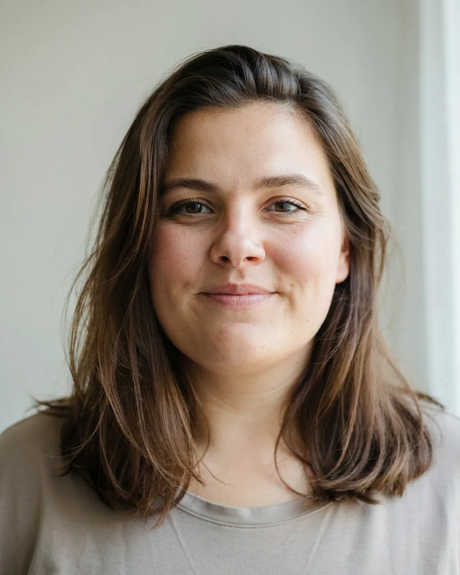 Long Layers with Face-Framing Pieces hairstyle for a chubby face