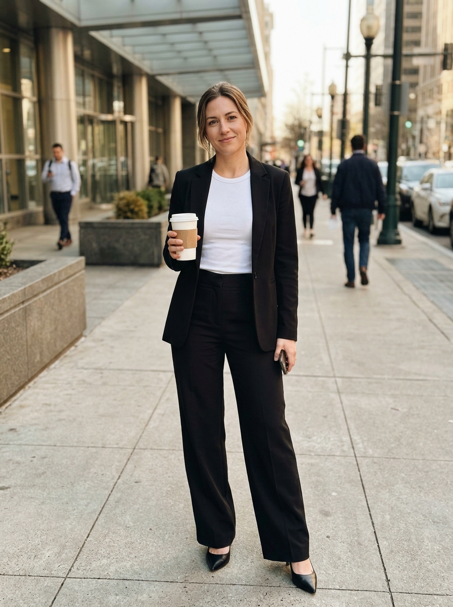 The Monday Power Outfit corporate aesthetic outfit