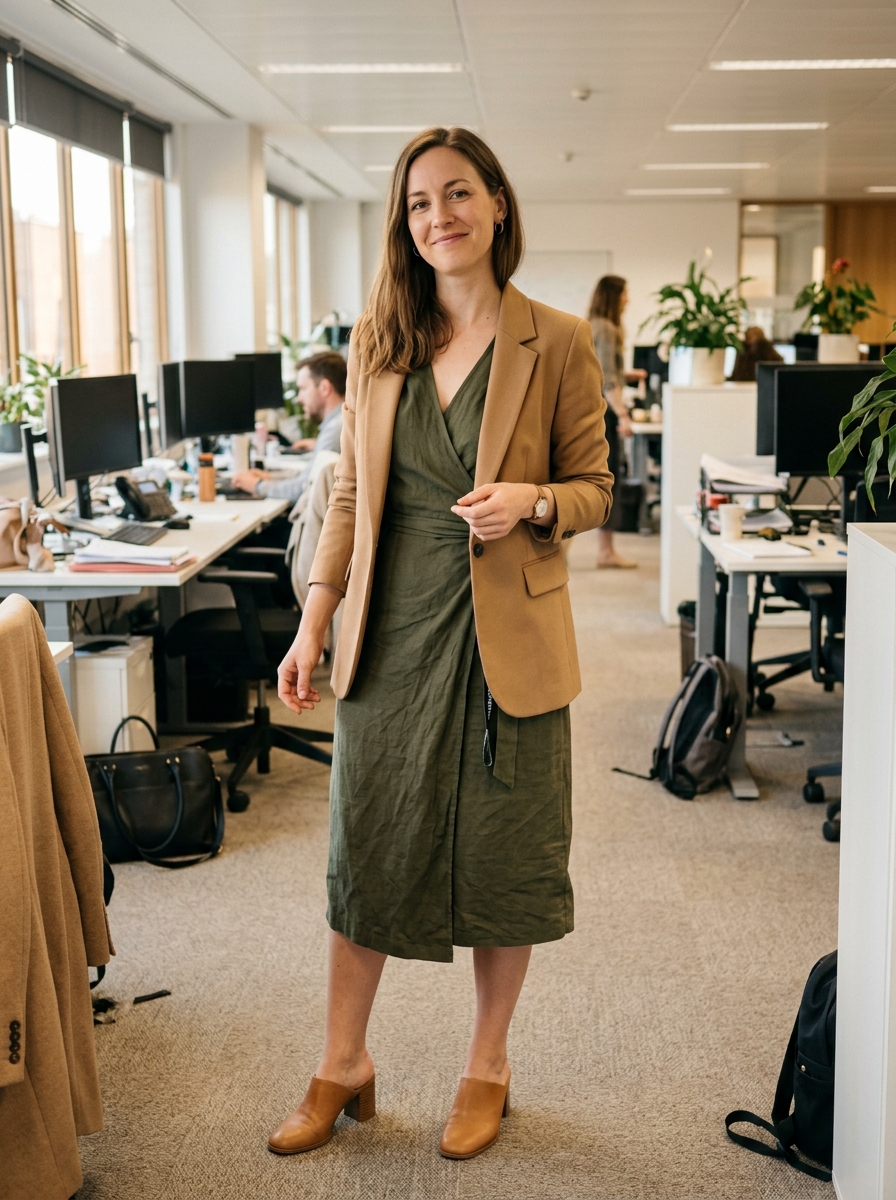 The Business Casual Done Right corporate aesthetic outfit