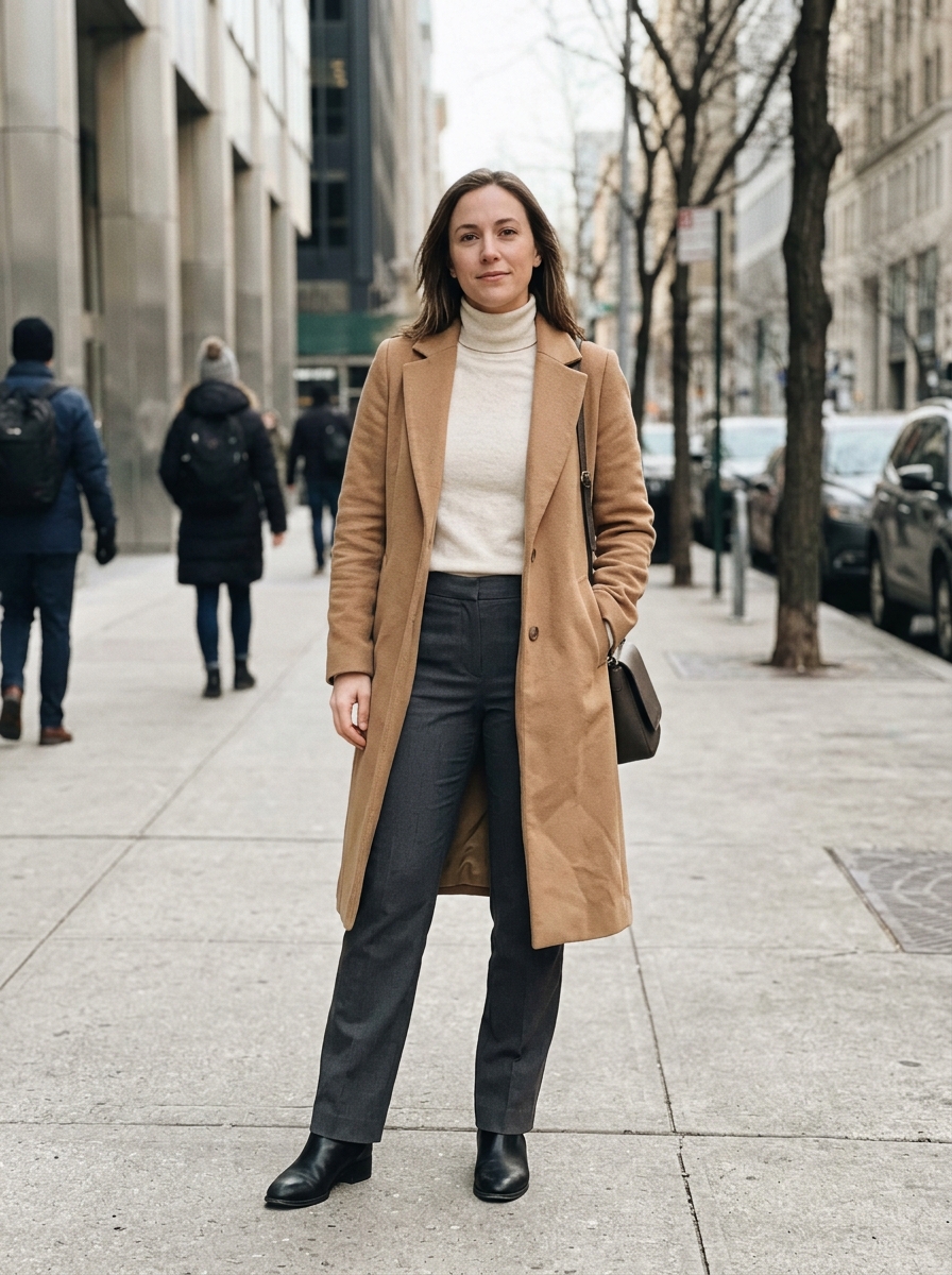 The Cold Weather Corporate Look corporate aesthetic outfit