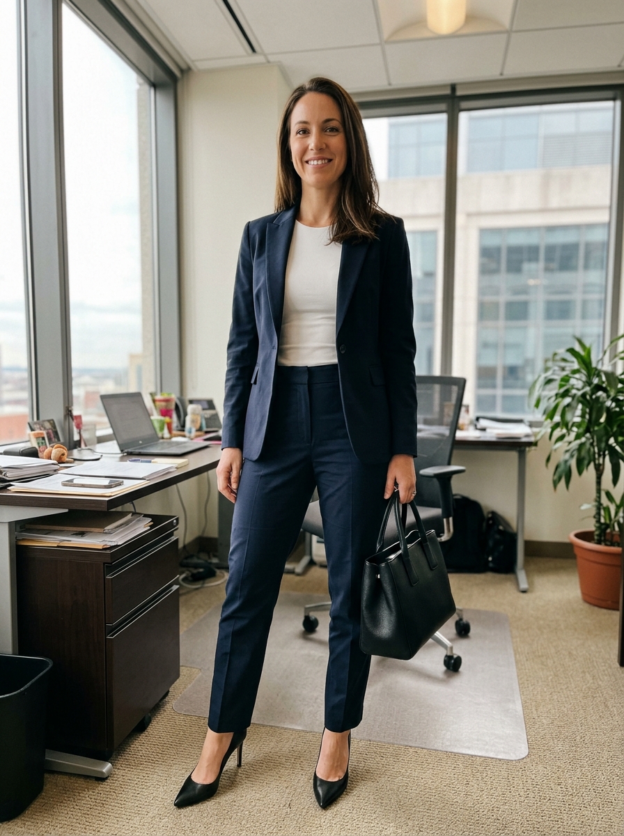 The Corner Office Look corporate aesthetic outfit