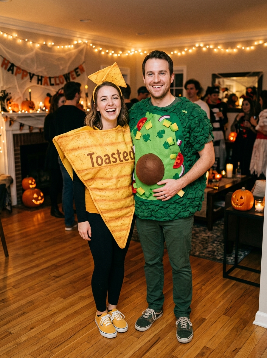Chips & Guacamole couples Halloween costume idea