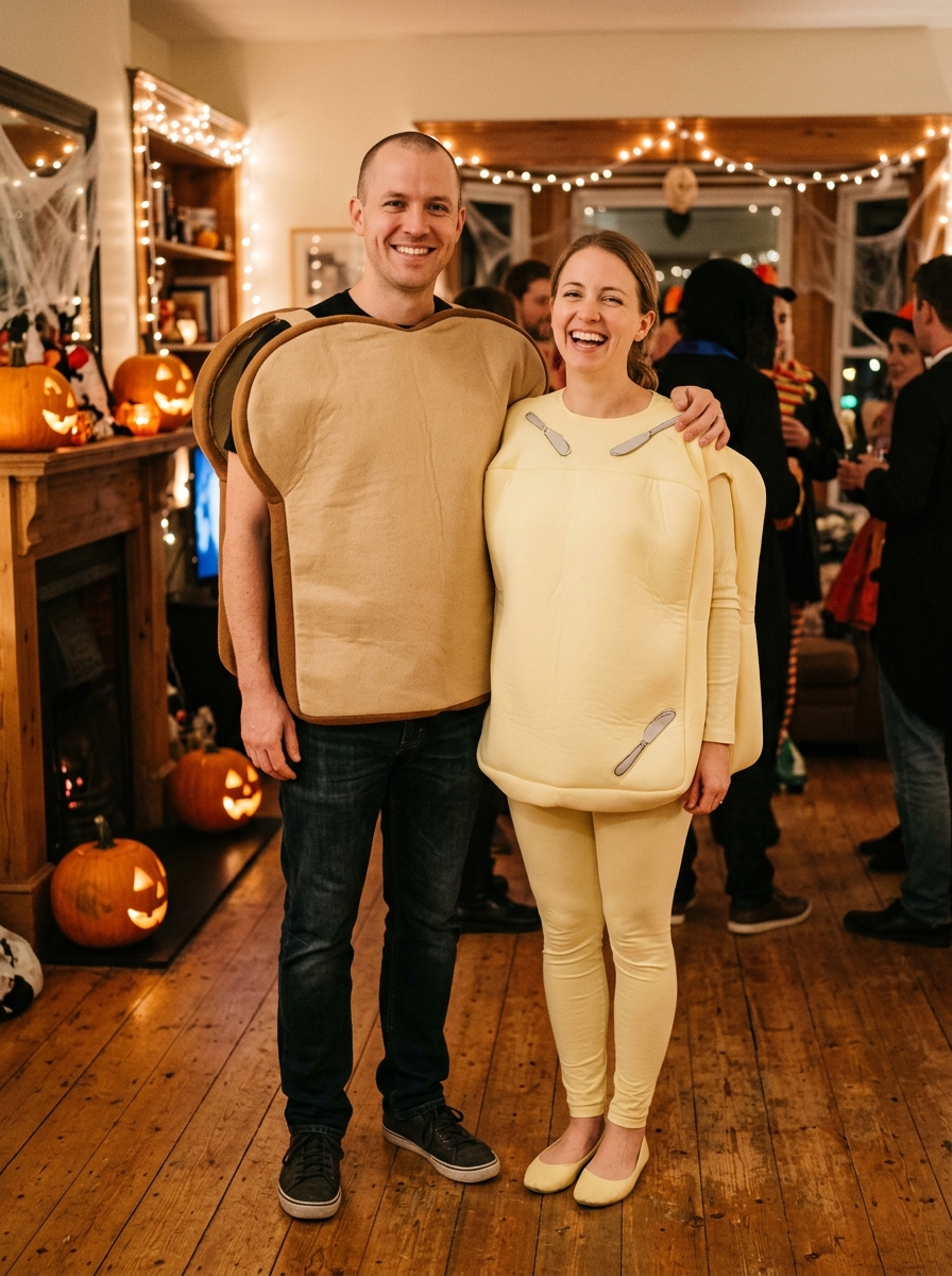 Bread & Butter couples Halloween costume idea