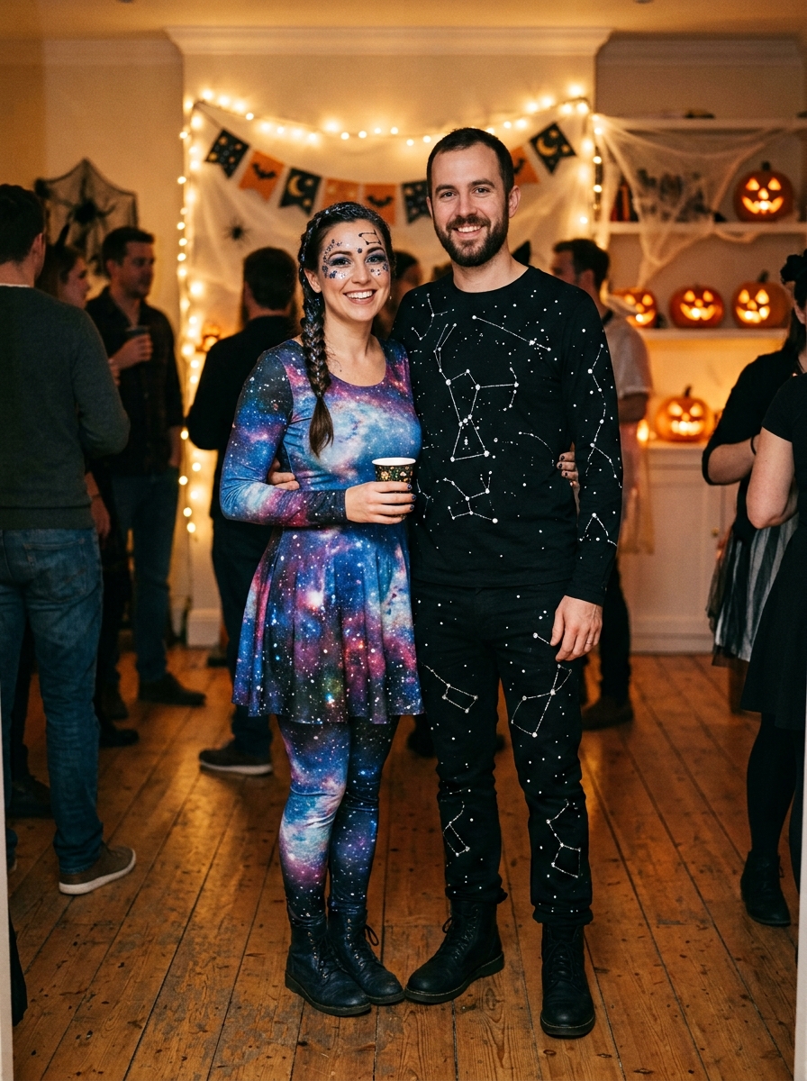 Cosmic Pair couples Halloween costume idea