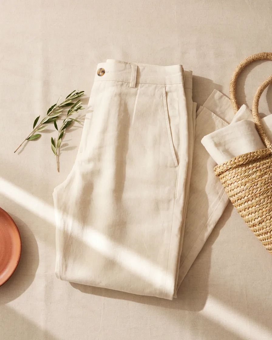 Neutral Trousers - couples trip packing essential