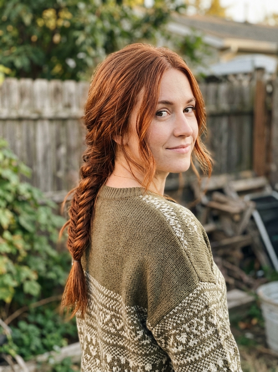 Copper Braids and Updos