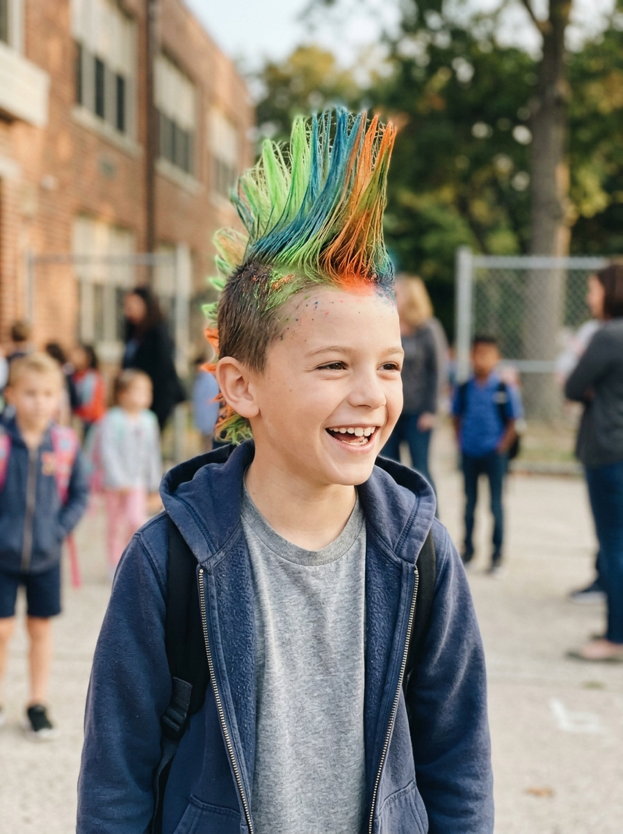 Colorful Mohawk