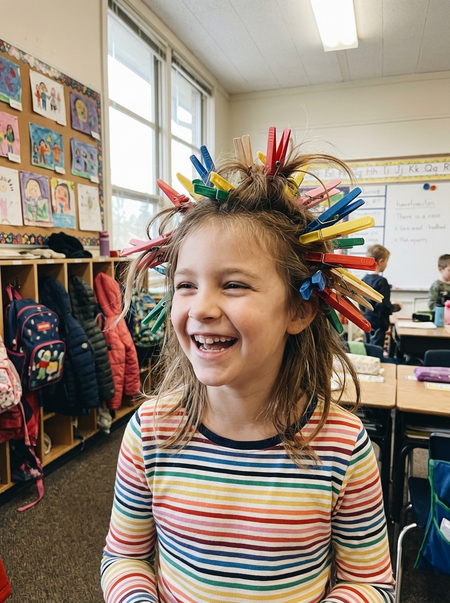 Clothespin Crown