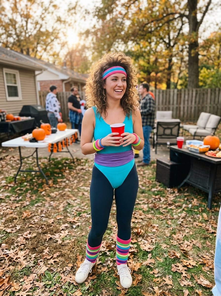 1980s Aerobics Star