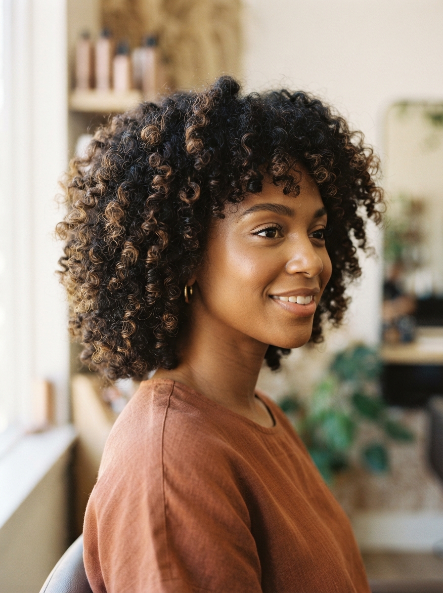 Espresso on Black hair (4A, 4B, 4C texture)