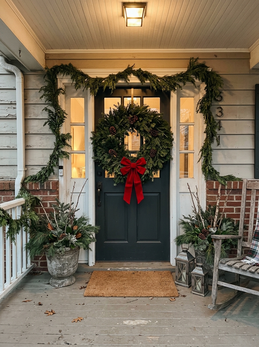 Oversized Front Door Wreath