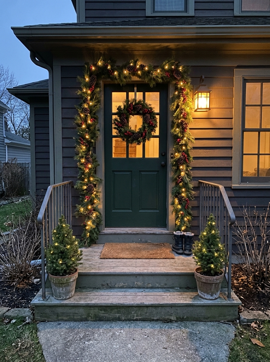 Pine Cone Garland