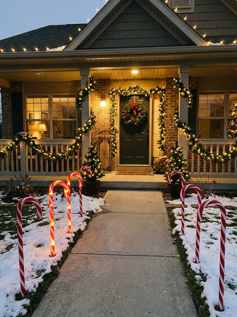 Candy Cane Path