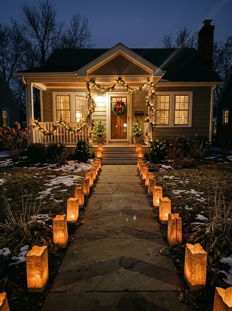 Luminaries Along the Walkway