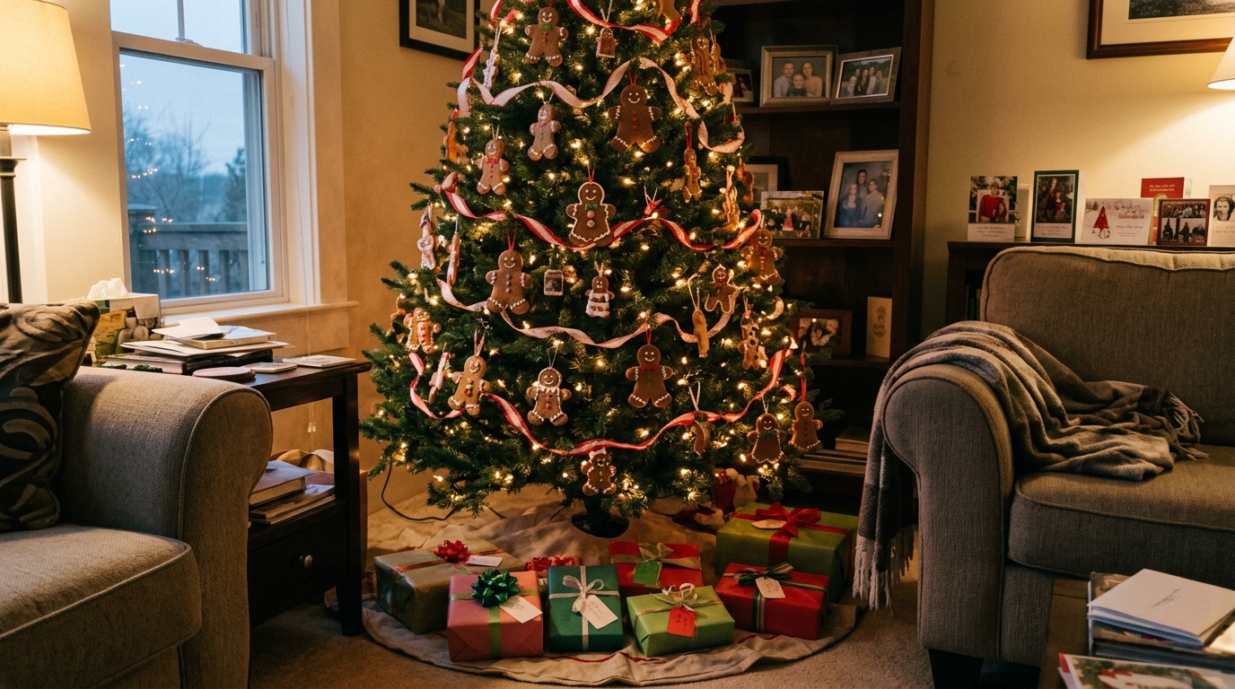 Classic Gingerbread Man Tree