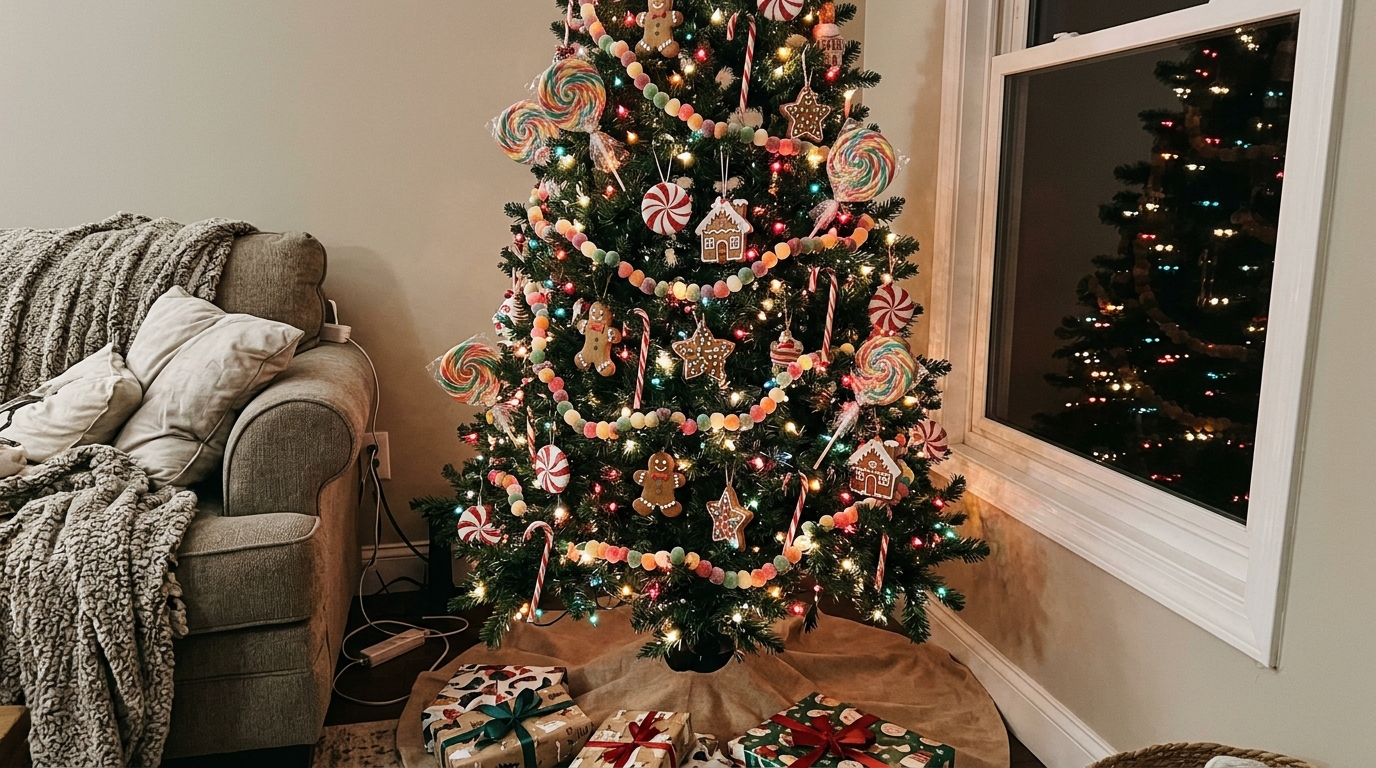 Gingerbread Candy Shop Tree