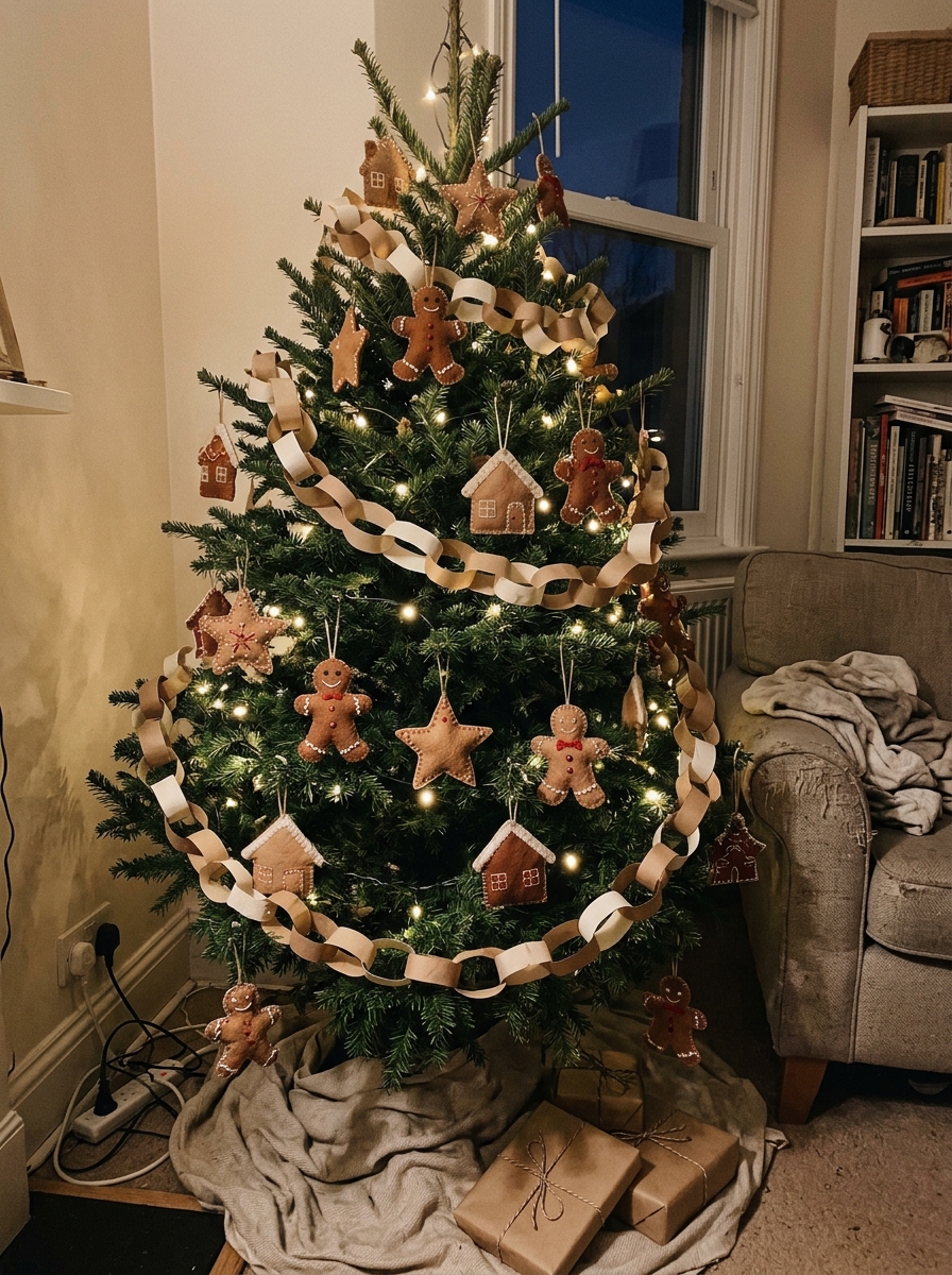 Kids' Gingerbread Tree