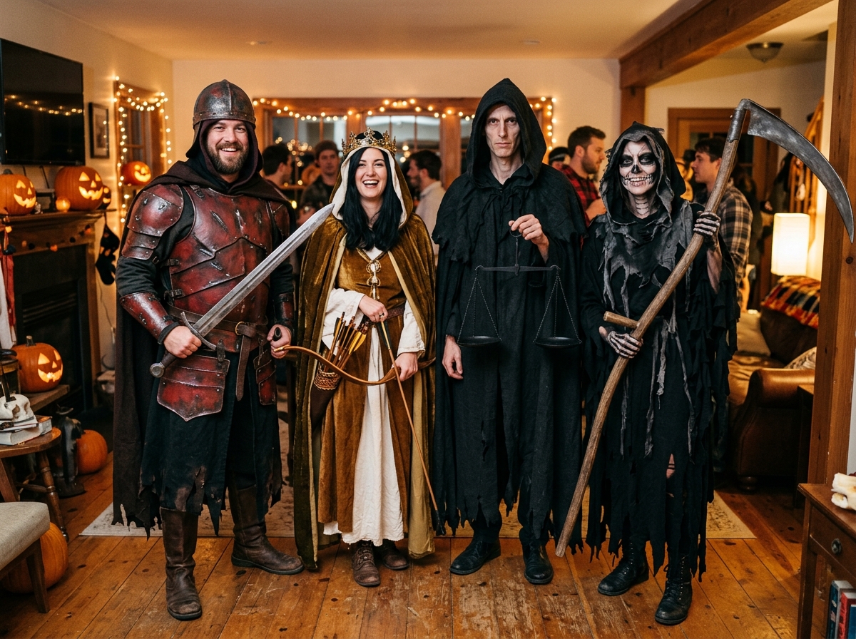 The Four Horsemen group Halloween costume idea