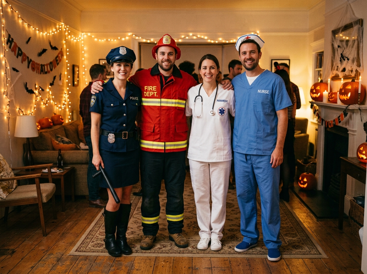 Emergency Services group Halloween costume idea