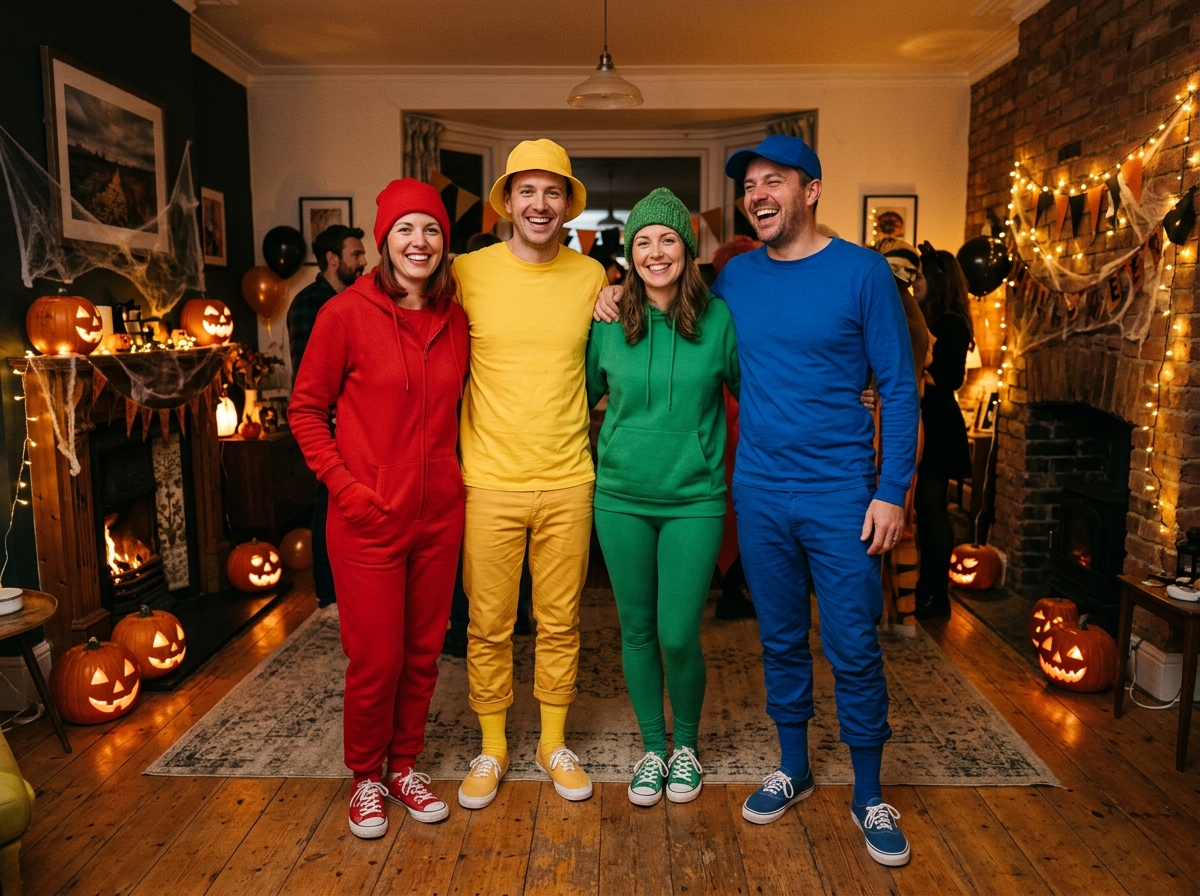 The Rainbow, Abbreviated group Halloween costume idea
